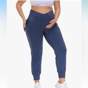 Maternity Joggers - Navy Blue